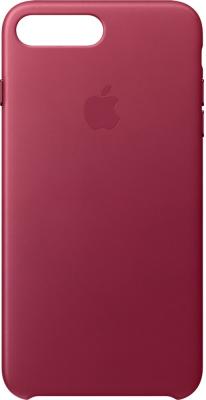 Чехол (клип-кейс) Apple Leather Case для iPhone 7 Plus бордовый MPVU2ZM/A
