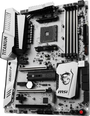 Материнская плата MSI X370 XPOWER GAMING TITANIUM Socket AM4 AMD X370 4xDDR4 3xPCI-E 16x 3xPCI-E 1x 6 ATX Retail