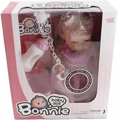 Кукла Shantou Gepai Bonnie в розовом платье со звуком LD9908G