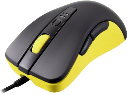 Фото Мышь проводная COUGAR 300M чёрный жёлтый USB. Купить в РФ