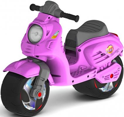Фото Каталка-мотоцикл RT Скутер розовый ОР502. Купить в РФ