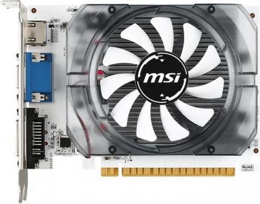Видеокарта 1024Mb MSI GeForce GT730 PCI-E GDDR3 N730K-1GD3/OCV2 Retail
