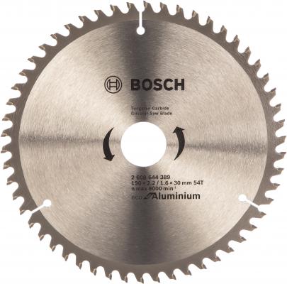 Диск пильный Bosch ECO AL 190 ммx30 мм 54зуб 2608644389