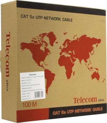 Кабель FTP кат. 5е 4 пары Telecom TFS44150E 100м