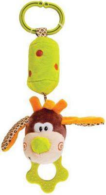 Развивающая игрушка Жирафики Подвеска с колокольчиком и прорезывателем "Пёсик Том" 939327