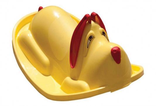 Качалка R-Toys Собачка желтый от 1 года пластик