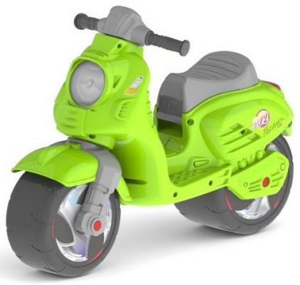 Каталка-мотоцикл RT Скутер зеленый ОР502