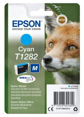 Картридж Epson C13T12824012 для Epson S22/SX125 голубой