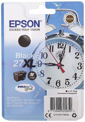 Картридж Epson C13T27114022 для Epson WF7110/7610/7620 черный 1100стр
