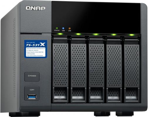 Сетевое хранилище QNAP TS-531X-8G