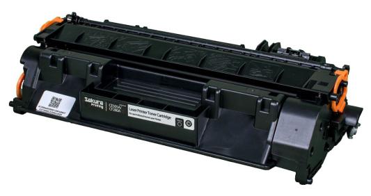 Картридж Sakura CE505A/CF280A для HP Laserjet 400M/401DN P2035/P205/LJ M425 черный 2700стр