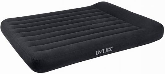 Надувной матрас-кровать INTEX PILLOW REST CLASSIC BED c66781 встроенный насос