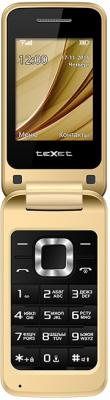 Мобильный телефон Texet TM-304 золотистый