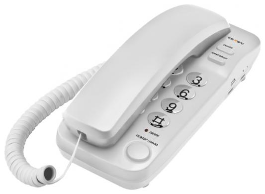 Телефон проводной Texet TX-226 серый