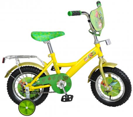 Велосипед Navigator "Поезд динозавров" 12" желто-зеленой