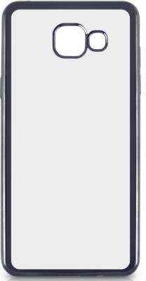 Чехол силиконовый DF sCase-22 для Samsung Galaxy A3 2016 с рамкой серый