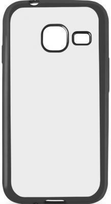 Чехол силиконовый DF sCase-26 с рамкой для Samsung Galaxy J1 mini 2016 черный