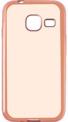 Чехол силиконовый DF sCase-26 с рамкой для Samsung Galaxy J1 mini 2016 розовый