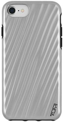 Чехол Tumi 19 Degree Case для iPhone 7. Материал пластик. Цвет серый. Дизайн Metallic Gunmetal.
