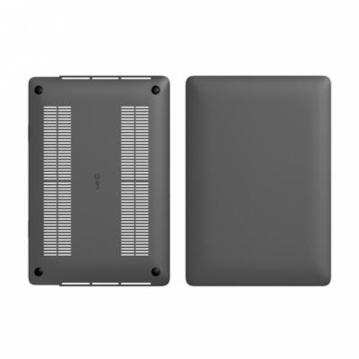 Чехол-накладка для ноутбука Macbook Pro 2016 15". Материал пластик. Цвет: черный матовый.