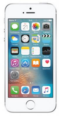 Смартфон Apple iPhone SE 32 Гб серебристый MP832RU/A