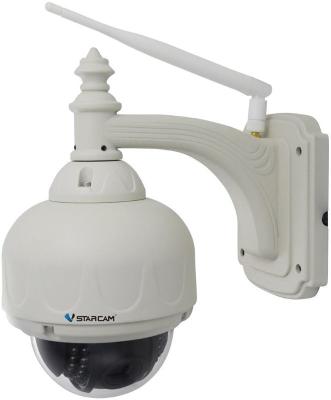 Камера VStarcam С7833WIP (X4)-H Уличная купольная беспроводная IP-камера 4X Zoom, 1280x720, P2P, 3.6mm, 0.8Lx., MicroSD. -35+50.