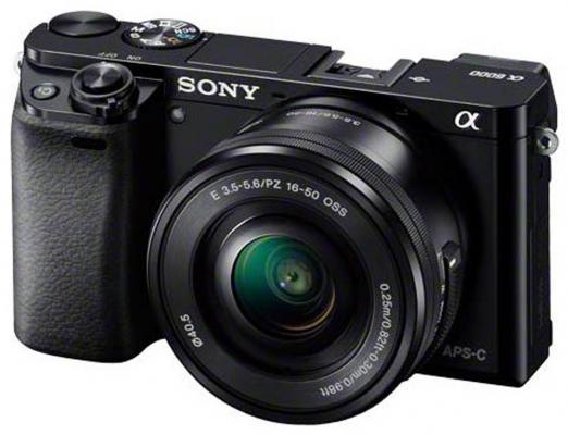 Фотоаппарат Sony ILCE-6000YB 24.7Mp черный