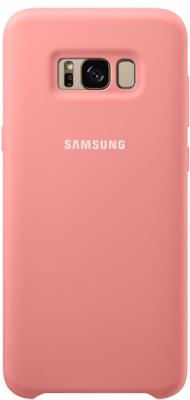 Чехол Samsung EF-PG955TPEGRU для Samsung Galaxy S8+ Silicone Cover розовый