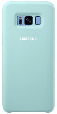 Чехол Samsung EF-PG955TLEGRU для Samsung Galaxy S8+ Silicone Cover голубой