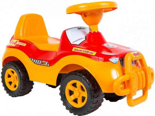 Каталка-машинка R-Toys ОР105к желтый от 8 месяцев пластик