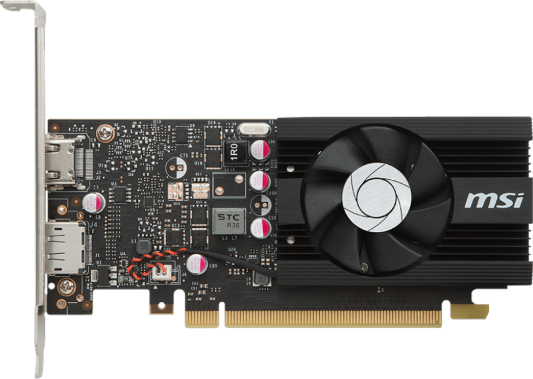 Видеокарта MSI GeForce GT 1030 GT 1030 2G LP OC PCI-E 2048Mb 64 Bit Retail