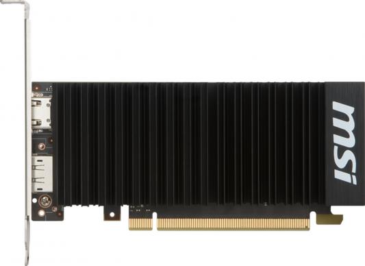 Видеокарта MSI GeForce GT 1030 GEFORCE GT 1030 2GH LP OC PCI-E 2048Mb 64 Bit Retail