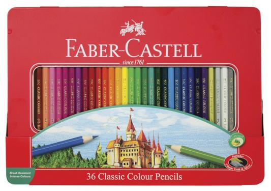 Набор цветных карандашей Faber Castell Замок 115886 36 шт