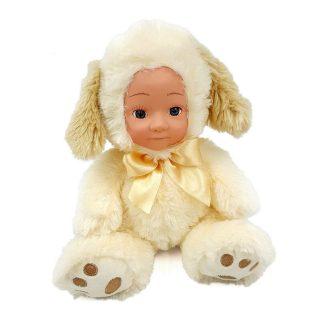 Мягкая игрушка Fluffy Family Мой щенок текстиль белый 20 см