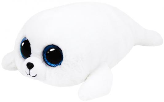 Мягкая игрушка TY "Белый тюлень" искусственный мех текстиль 15 см 36164