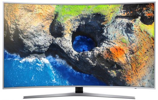 Телевизор Samsung UE55MU6500UXRU серебристый