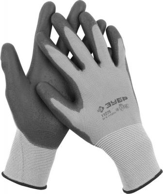 Перчатки Зубр Мастер для точных работ с полиуретановым  покрытием L 11275-L