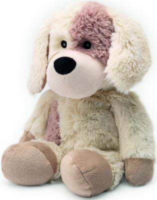 Мягкая игрушка-грелка собака Warmies Cozy Plush Собачка текстиль искусственный мех бежевый CP-PUP-2