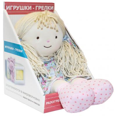 Мягкая игрушка-грелка Warmies Warmhearts - Кукла Оливия текстиль разноцветный 30 см RD-OLI-1