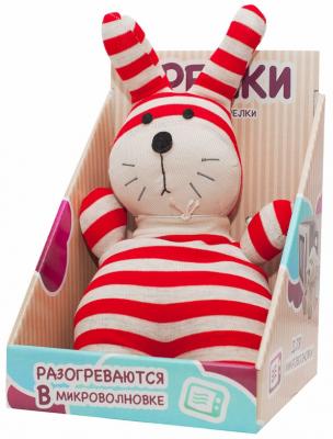 Мягкая игрушка-грелка Warmies Socky Dolls - Кролик Банти текстиль разноцветный SOC-BUN-1