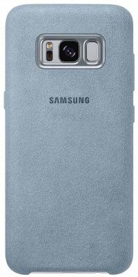 Чехол Samsung EF-XG955AMEGRU для Samsung Galaxy S8+ Alcantara Cover голубой