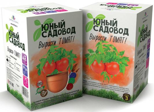 Набор для выращивания Инновации для детей &quot;Юный садовод&quot; - Вырасти томат 407
