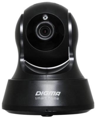 Камера IP Digma DiVision 200 CMOS 2.8 мм 1280 x 720 H.264 Wi-Fi черный