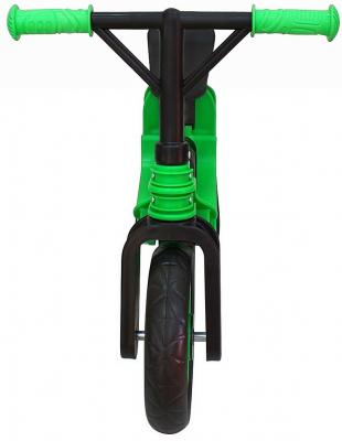 Беговел RT Hobby bike Magestic 10" зелено-черный