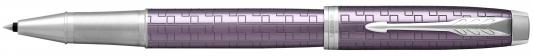 Ручка-роллер Parker IM Premium T324 Dark Violet CT черный F 1931639