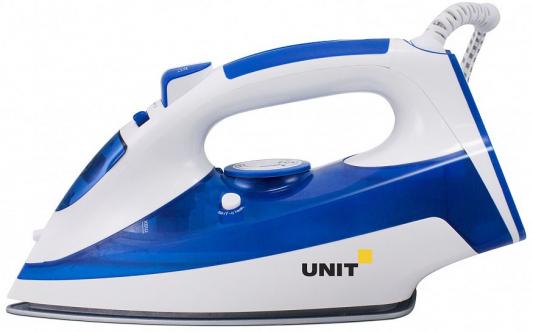 Утюг Unit USI-286 2600Вт синий белый