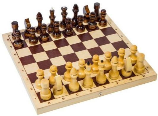 Настольная игра Шахматы обиходные парафинированные дерев.Р-4 511853