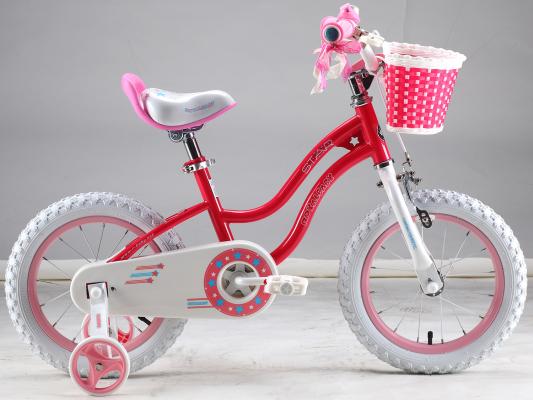Велосипед Royal baby Stargirl (6954351400399) 12" малиновый