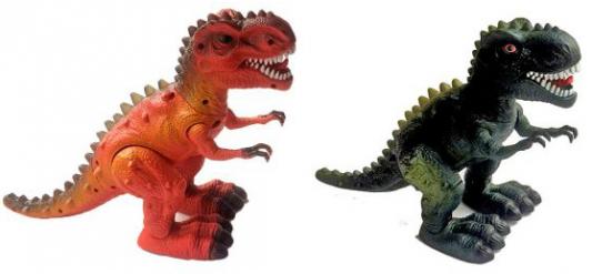 Интерактивная игрушка Shantou Gepai "Динозавр", оранжевый / зеленый в ассортименте от 3 лет разноцветный 635653