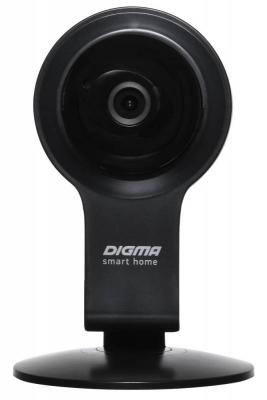 Камера IP Digma DiVision 100 CMOS 2.8 мм 1280 x 720 H.264 Wi-Fi черный белый